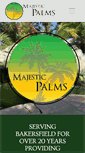 Mobile Screenshot of majesticpalms.com